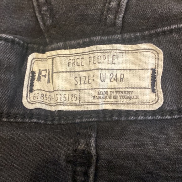 NWOT Free People Skinny Jean Overalls - Picture 3 of 3